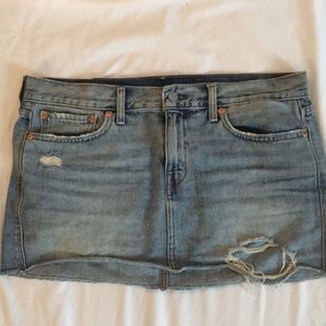 Denim skirt